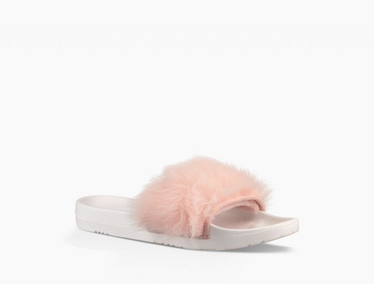 Ugg joins in on fuzzy fur slipper trend!