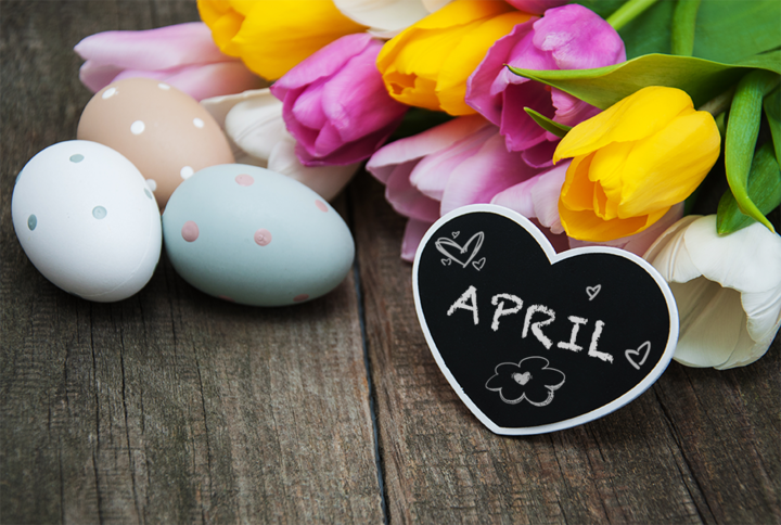 April Is Here! What Are Your April Plans?
