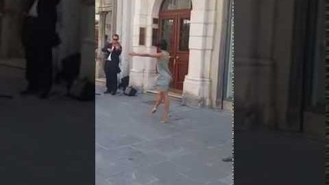 Watch What Happens When a Beautiful Dancer Meets Beautiful Music!