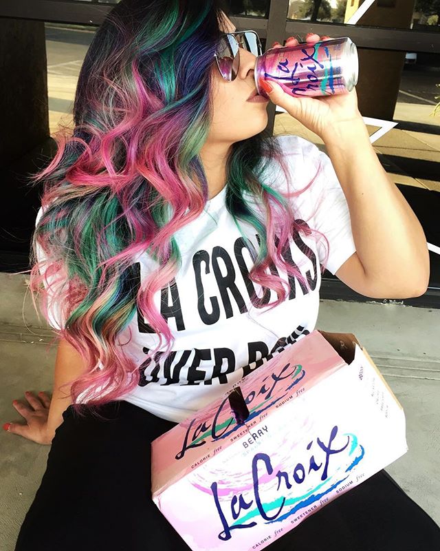 The Latest Hair Trend is Themed After… Sparkling Water? Showstopper
