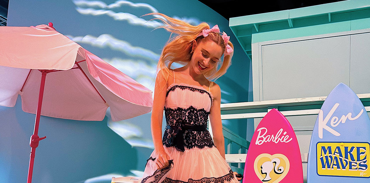 from lagerfeld to moschino, our favorite barbie fashion moments